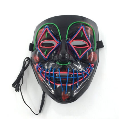 LED beleuchtete Halloween-Maske – Bild 3