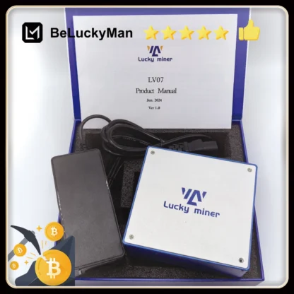 Btc Lucky-Miner LV07 - 1 Th/s - sha256 25Wmit WLAN