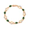 Armband mit herzförmigen Strasssteinen – Bild 7