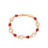 Armband mit herzförmigen Strasssteinen – Bild 6