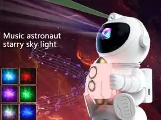 Astronauten Sternenhimmel Projektior mit Bluetooth