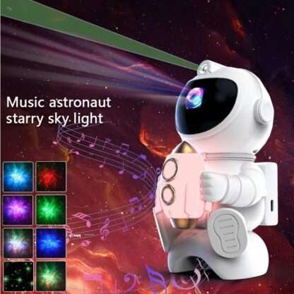 Astronauten Sternenhimmel Projektior mit Bluetooth