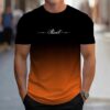 Stylisches T-Shirt für Männer, verschiedenste Größen – Bild 2