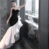 Elegantes Abendkleid mit Tube-Top – Bild 3