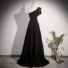 Elegantes Bankett-Abendkleid in schwarz – Bild 3
